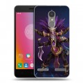 Дизайнерский пластиковый чехол для Lenovo K6 Diablo