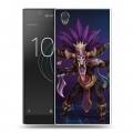 Дизайнерский пластиковый чехол для Sony Xperia L1 Diablo