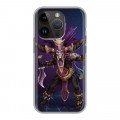 Дизайнерский силиконовый чехол для Iphone 14 Pro Diablo