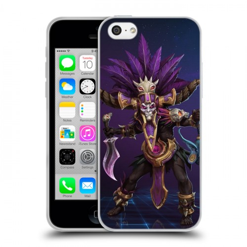 Дизайнерский пластиковый чехол для Iphone 5c Diablo