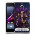 Дизайнерский силиконовый чехол для Sony Xperia E1 Diablo