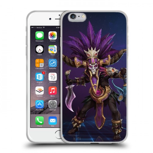 Дизайнерский силиконовый чехол для Iphone 6 Plus/6s Plus Diablo