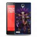 Дизайнерский силиконовый чехол для Xiaomi RedMi Note Diablo