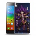 Дизайнерский пластиковый чехол для Lenovo A7000 Diablo