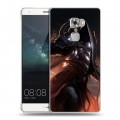 Дизайнерский пластиковый чехол для Huawei Mate S Diablo