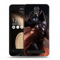 Дизайнерский пластиковый чехол для ASUS Zenfone Go Diablo