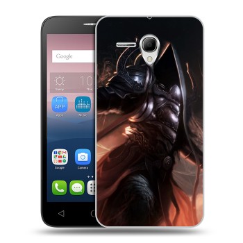 Дизайнерский силиконовый чехол для Alcatel One Touch POP 3 5.5 Diablo (на заказ)