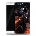 Дизайнерский пластиковый чехол для Huawei P9 Plus Diablo