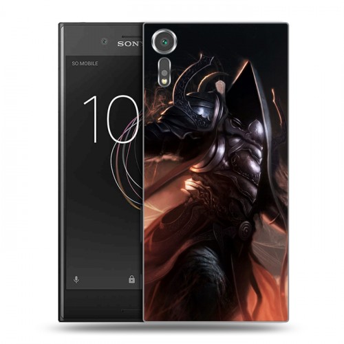 Дизайнерский пластиковый чехол для Sony Xperia XZs Diablo