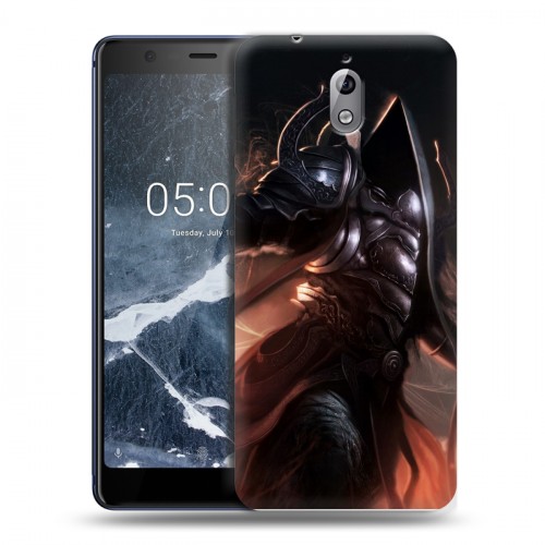 Дизайнерский силиконовый чехол для Nokia 3.1 Diablo