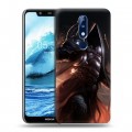 Дизайнерский силиконовый чехол для Nokia 5.1 Plus Diablo