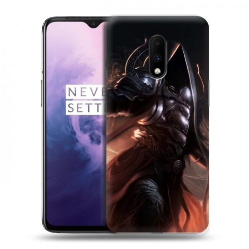 Дизайнерский пластиковый чехол для OnePlus 7 Diablo