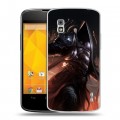 Дизайнерский пластиковый чехол для LG Google Nexus 4 Diablo