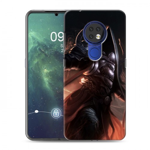 Дизайнерский силиконовый чехол для Nokia 6.2 Diablo