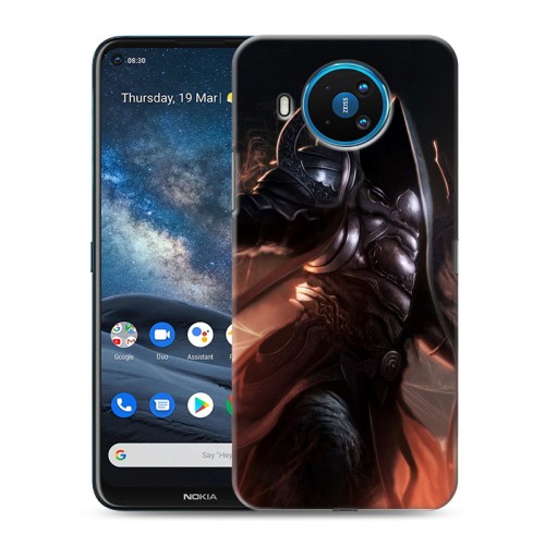 Дизайнерский силиконовый чехол для Nokia 8.3 Diablo