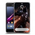 Дизайнерский силиконовый чехол для Sony Xperia E1 Diablo