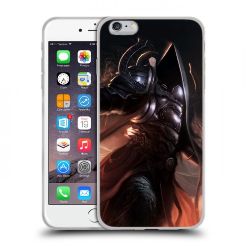 Дизайнерский силиконовый чехол для Iphone 6 Plus/6s Plus Diablo