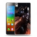 Дизайнерский пластиковый чехол для Lenovo A7000 Diablo