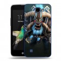 Дизайнерский пластиковый чехол для LG K4 Dota 2