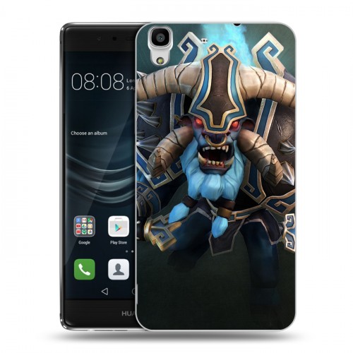 Дизайнерский пластиковый чехол для Huawei Y6II Dota 2