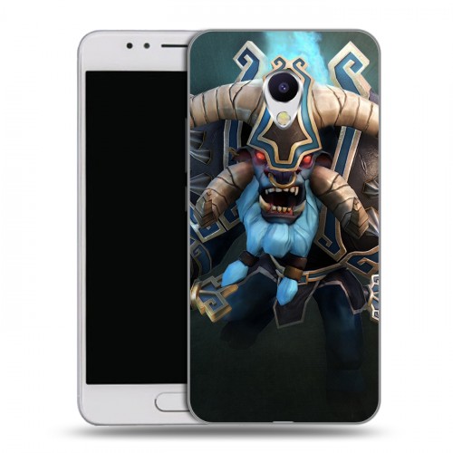 Дизайнерский силиконовый чехол для Meizu M5s Dota 2