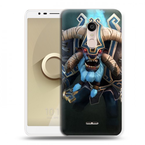 Дизайнерский силиконовый чехол для Alcatel 3C Dota 2