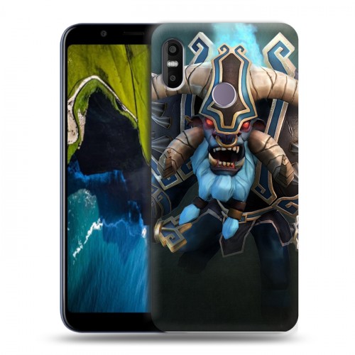 Дизайнерский пластиковый чехол для HTC U12 Life Dota 2