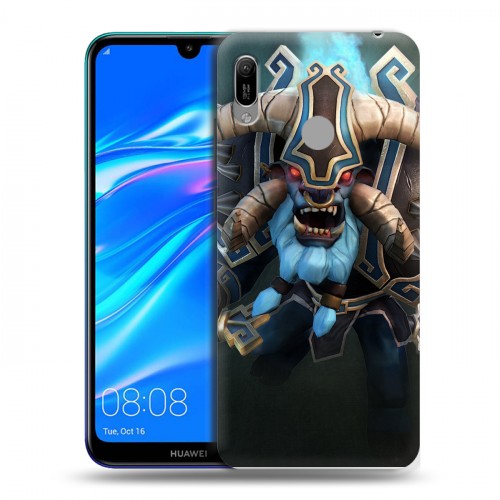 Дизайнерский пластиковый чехол для Huawei Y6 (2019) Dota 2