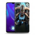 Дизайнерский силиконовый с усиленными углами чехол для OPPO A1k Dota 2