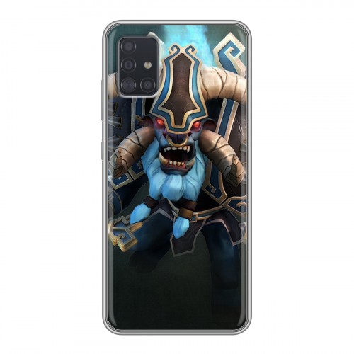 Дизайнерский силиконовый чехол для Samsung Galaxy A51 Dota 2