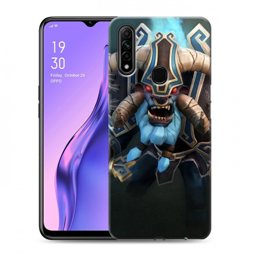 Дизайнерский силиконовый с усиленными углами чехол для OPPO A31 Dota 2