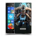 Дизайнерский пластиковый чехол для Microsoft Lumia 435 Dota 2