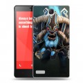 Дизайнерский силиконовый чехол для Xiaomi RedMi Note Dota 2