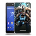 Дизайнерский пластиковый чехол для Sony Xperia E4g Dota 2