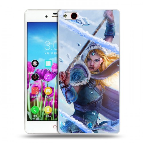 Дизайнерский силиконовый чехол для ZTE Nubia Z9 Max Dota 2