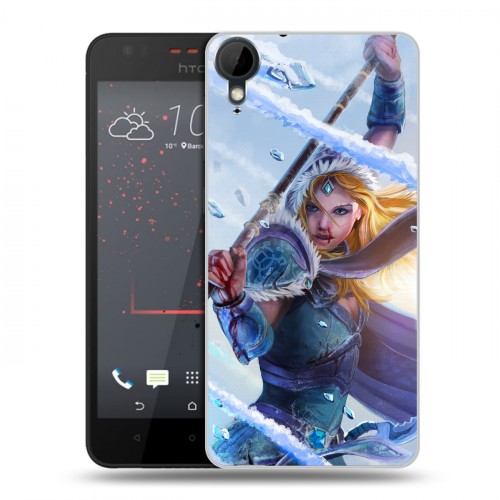 Дизайнерский пластиковый чехол для HTC Desire 825 Dota 2