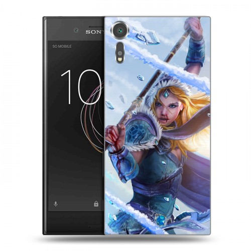 Дизайнерский пластиковый чехол для Sony Xperia XZs Dota 2