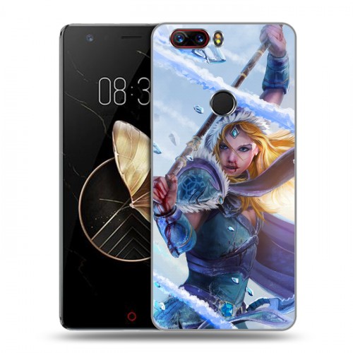 Дизайнерский пластиковый чехол для ZTE Nubia Z17 Dota 2