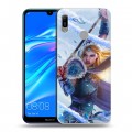 Дизайнерский пластиковый чехол для Huawei Y6 (2019) Dota 2