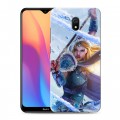 Дизайнерский силиконовый с усиленными углами чехол для Xiaomi RedMi 8A Dota 2