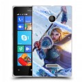 Дизайнерский пластиковый чехол для Microsoft Lumia 435 Dota 2