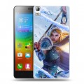 Дизайнерский пластиковый чехол для Lenovo A7000 Dota 2