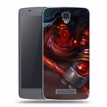 Дизайнерский силиконовый чехол для ZTE Blade L5 Dota 2