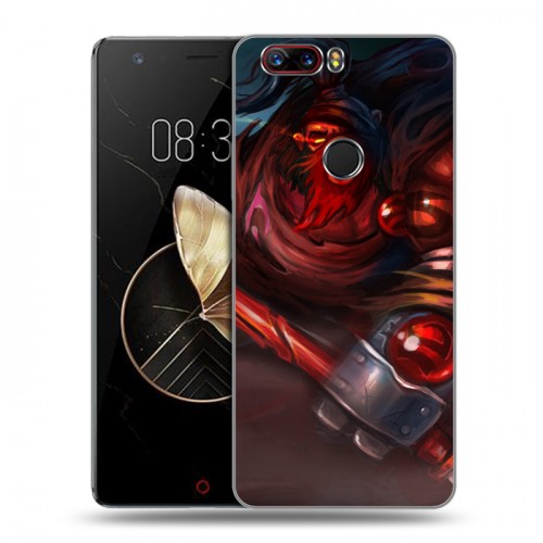 Дизайнерский пластиковый чехол для ZTE Nubia Z17 Dota 2