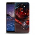 Дизайнерский пластиковый чехол для Nokia 7 Plus Dota 2