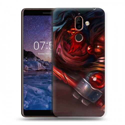 Дизайнерский пластиковый чехол для Nokia 7 Plus Dota 2