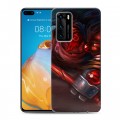 Дизайнерский силиконовый с усиленными углами чехол для Huawei P40 Dota 2