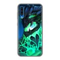 Дизайнерский силиконовый с усиленными углами чехол для Samsung Galaxy A50 Dota 2