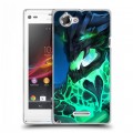 Дизайнерский пластиковый чехол для Sony Xperia L Dota 2