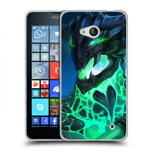 Дизайнерский пластиковый чехол для Microsoft Lumia 640 Dota 2